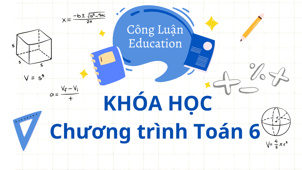 Khóa Học Toán 6                                                  