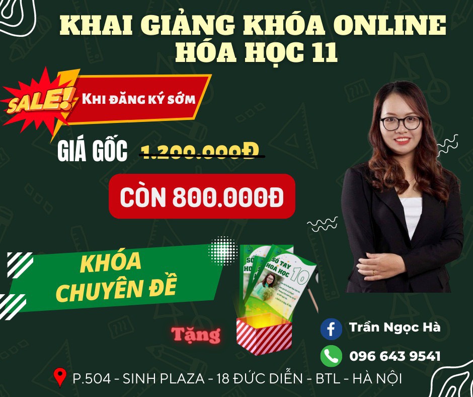 HÓA HỮU CƠ LỚP 11 SGK MỚI                              