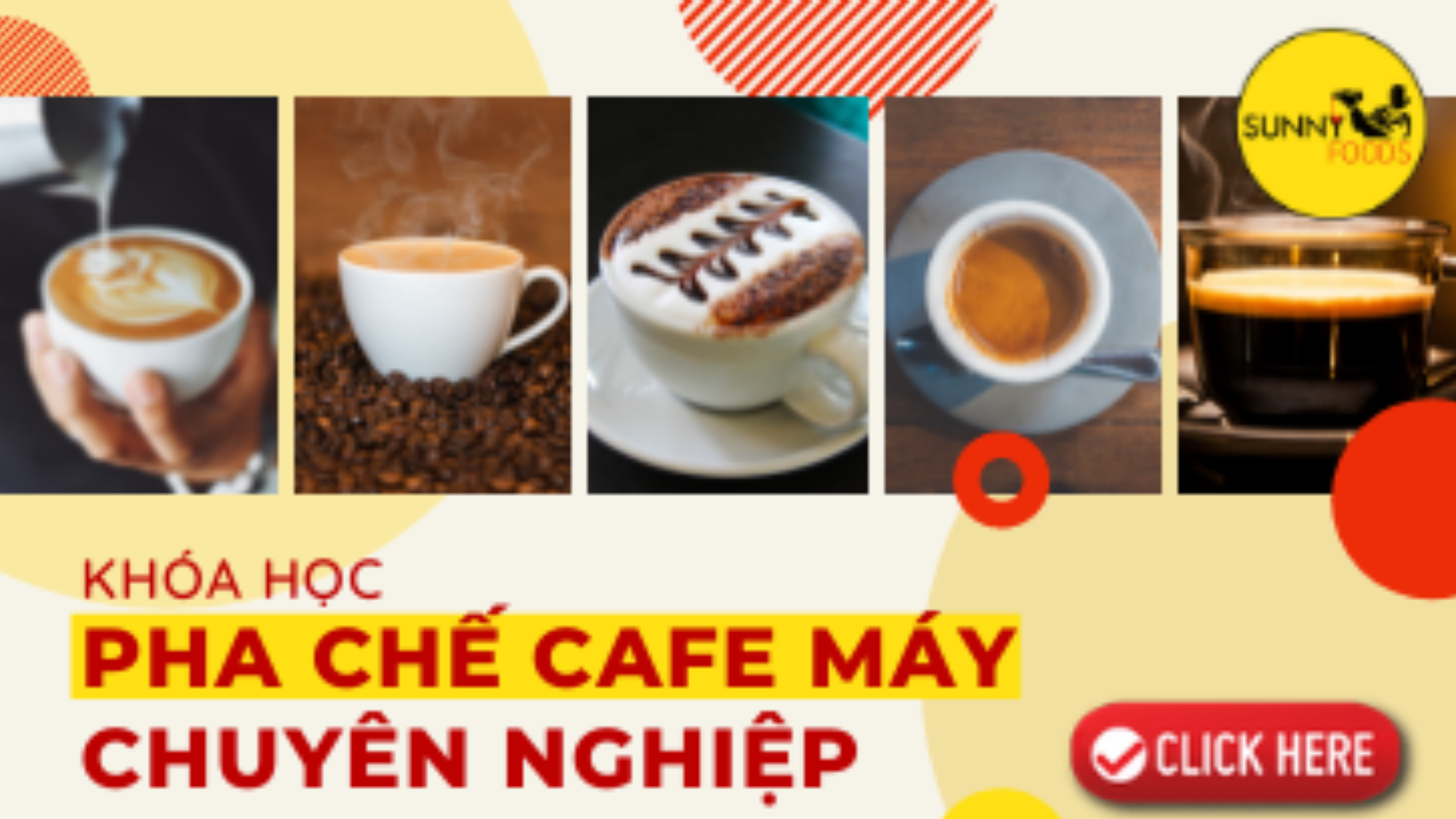 Khóa Học Pha Chế Caffe Máy Chuyên Nghiệp...