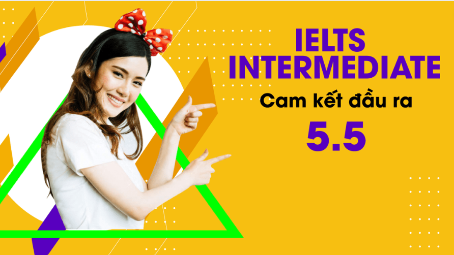 KHÓA HỌC IELTS INTERMEDIATE                          