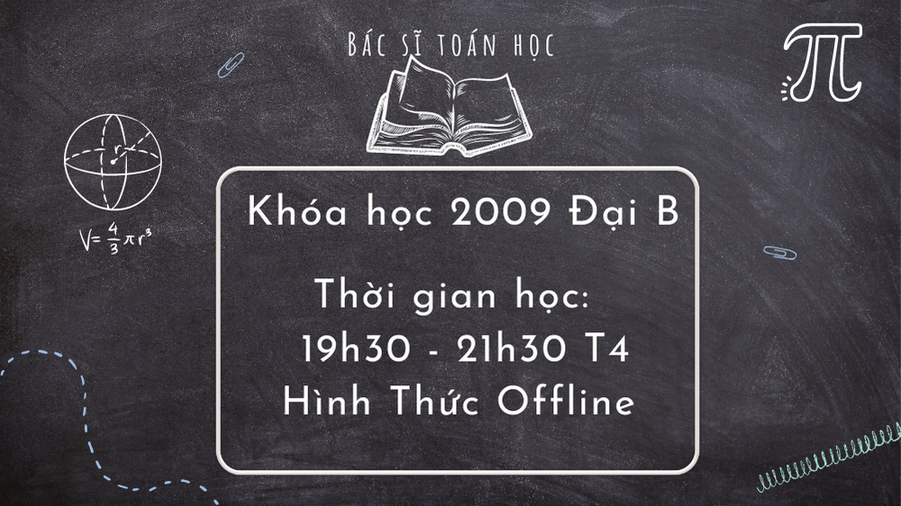 Khóa 2009 Đại B                                                  